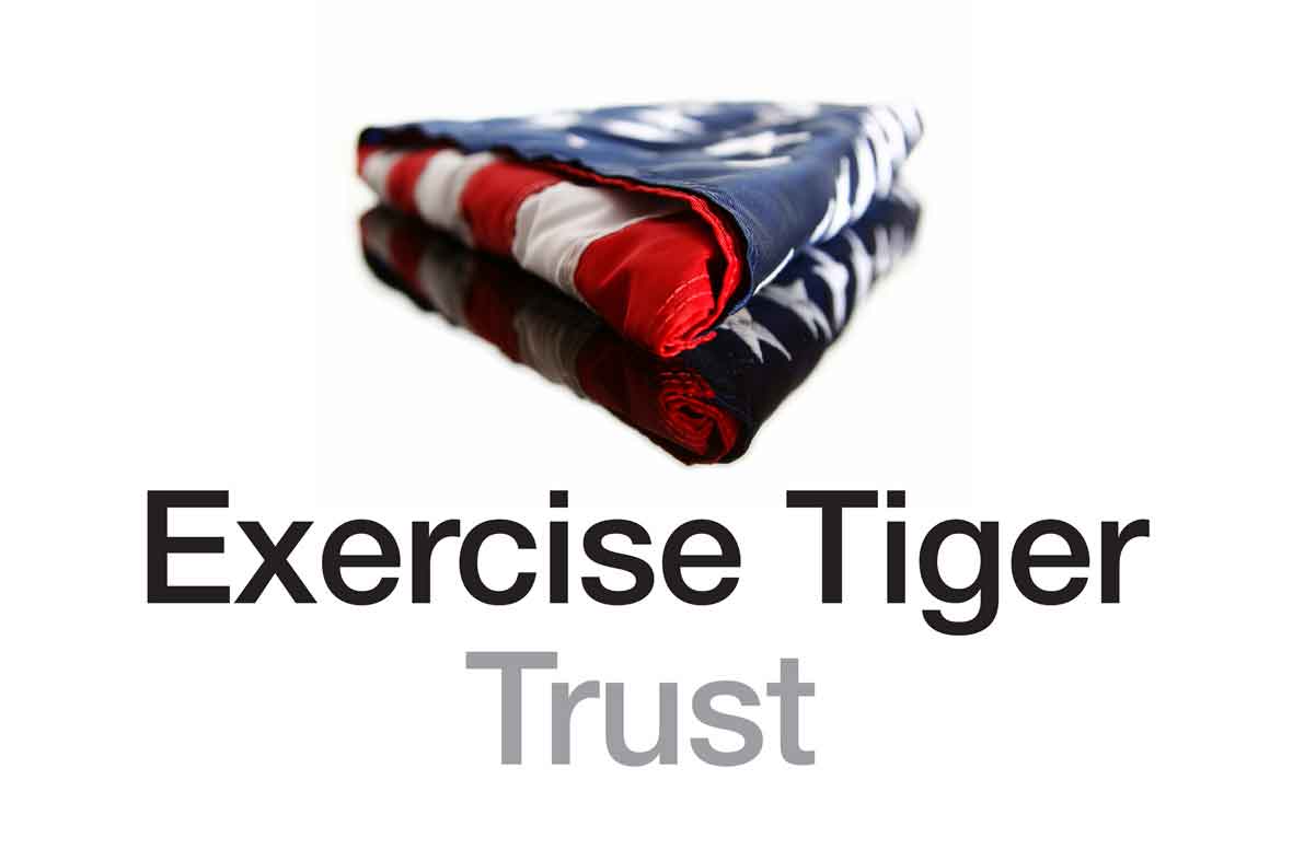 The Exercise Tiger Trust logo designed by GWL Creative.