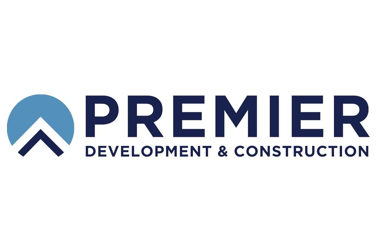 remier Development & Construction company logo designed by GWL Creative.
